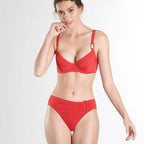 AUBADE underwired push-up swimsuit top