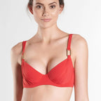 AUBADE underwired push-up swimsuit top