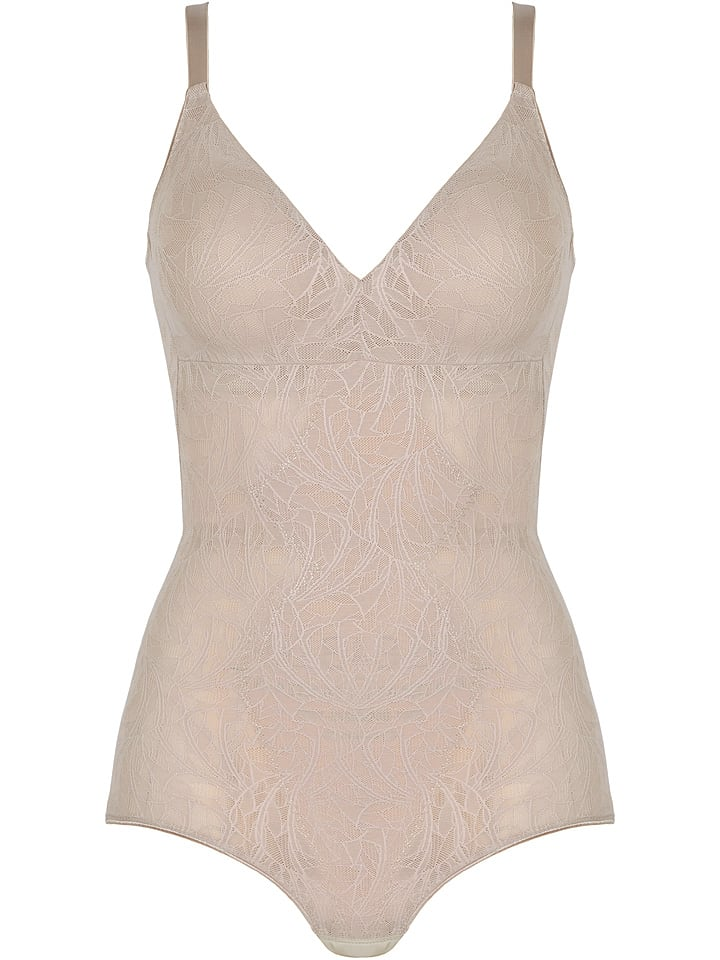 Naturana body-hugging lace underwired bodysuit