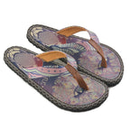 Women's slippers with a floral print Calceo
