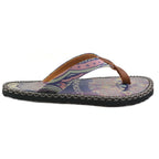 Women's slippers with a floral print Calceo