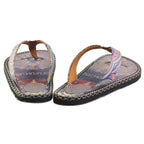 Women's slippers with a floral print Calceo