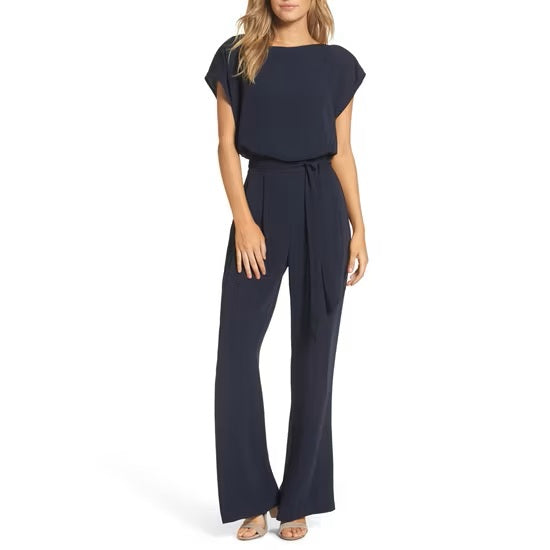 Marc O'Polo Pure Women's Jumpsuit, Dark Blue
