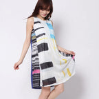 Desigual Women's summer short dress, multi-colored