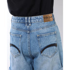 Desigual sequined denim shorts 