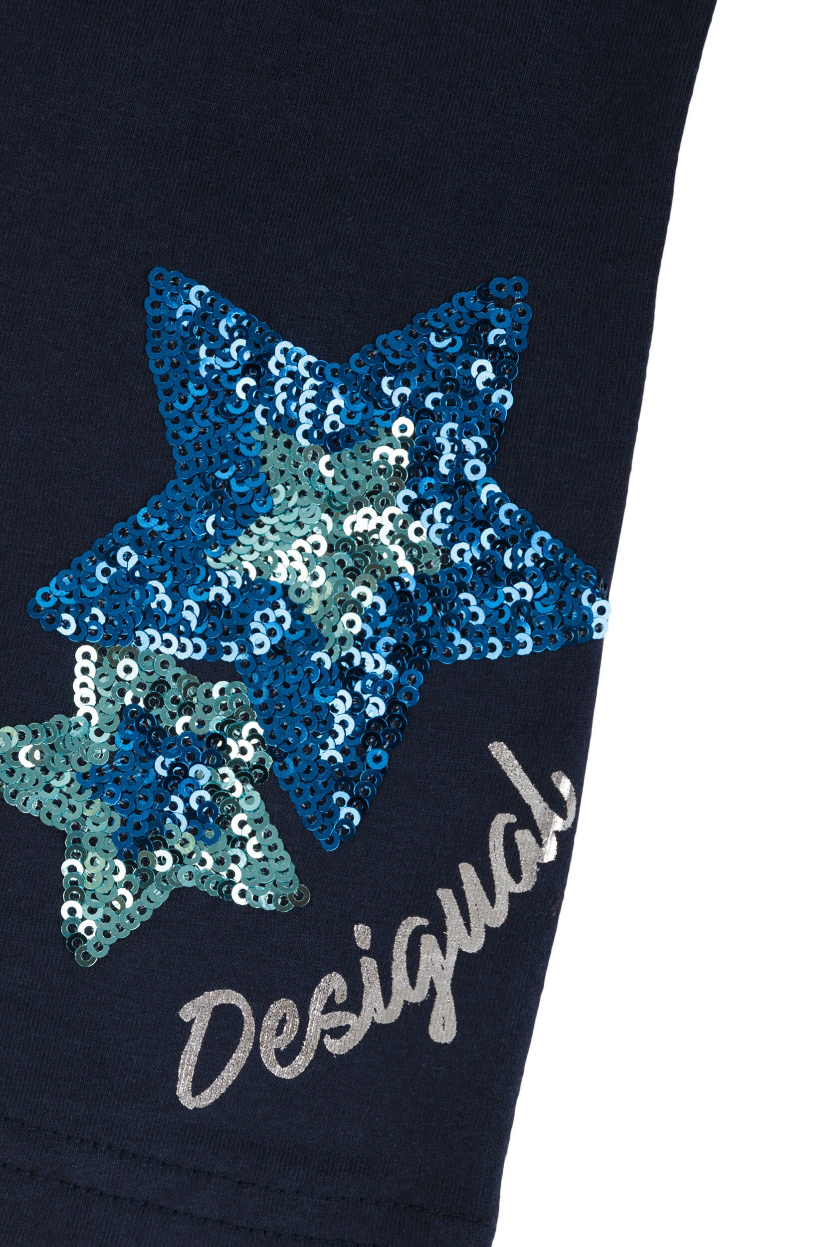 Desigual Baby cotton leggings, dark blue