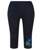 Desigual Baby cotton leggings, dark blue