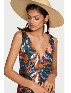 EDITED Women's cotton multi-colored summer dress
