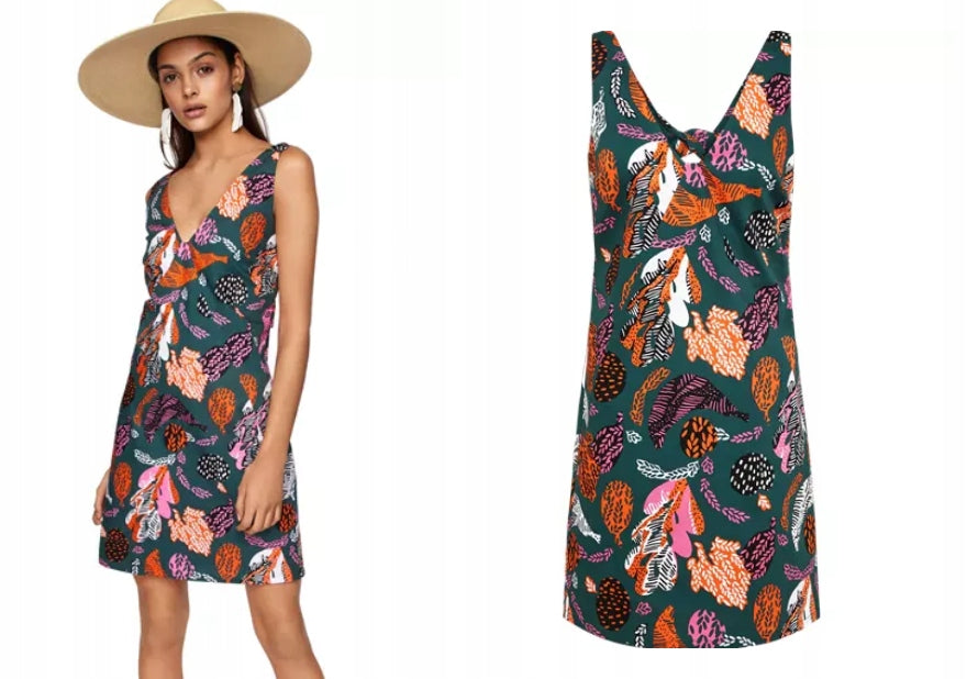 EDITED Women's cotton multi-colored summer dress