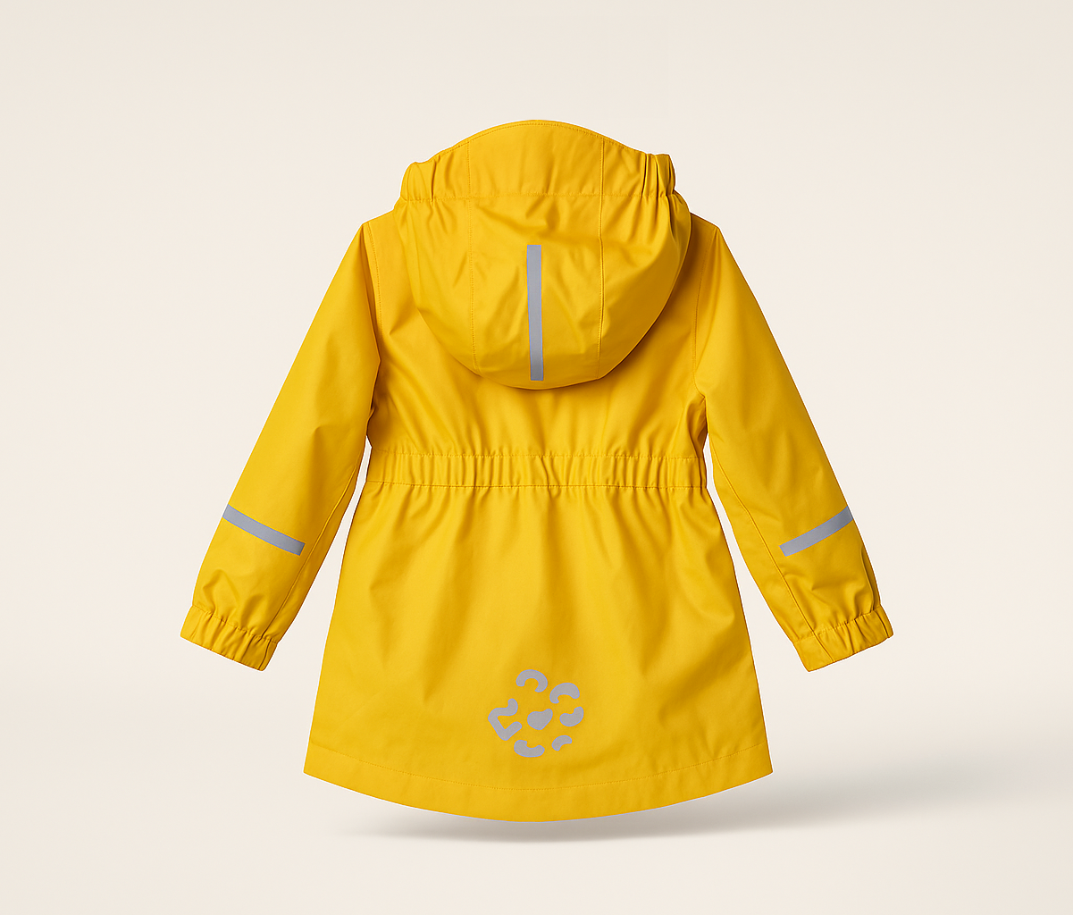 Children's all-season parka, yellow