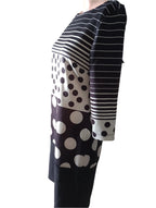 Betty Barclay Women's elegant dress, black and white