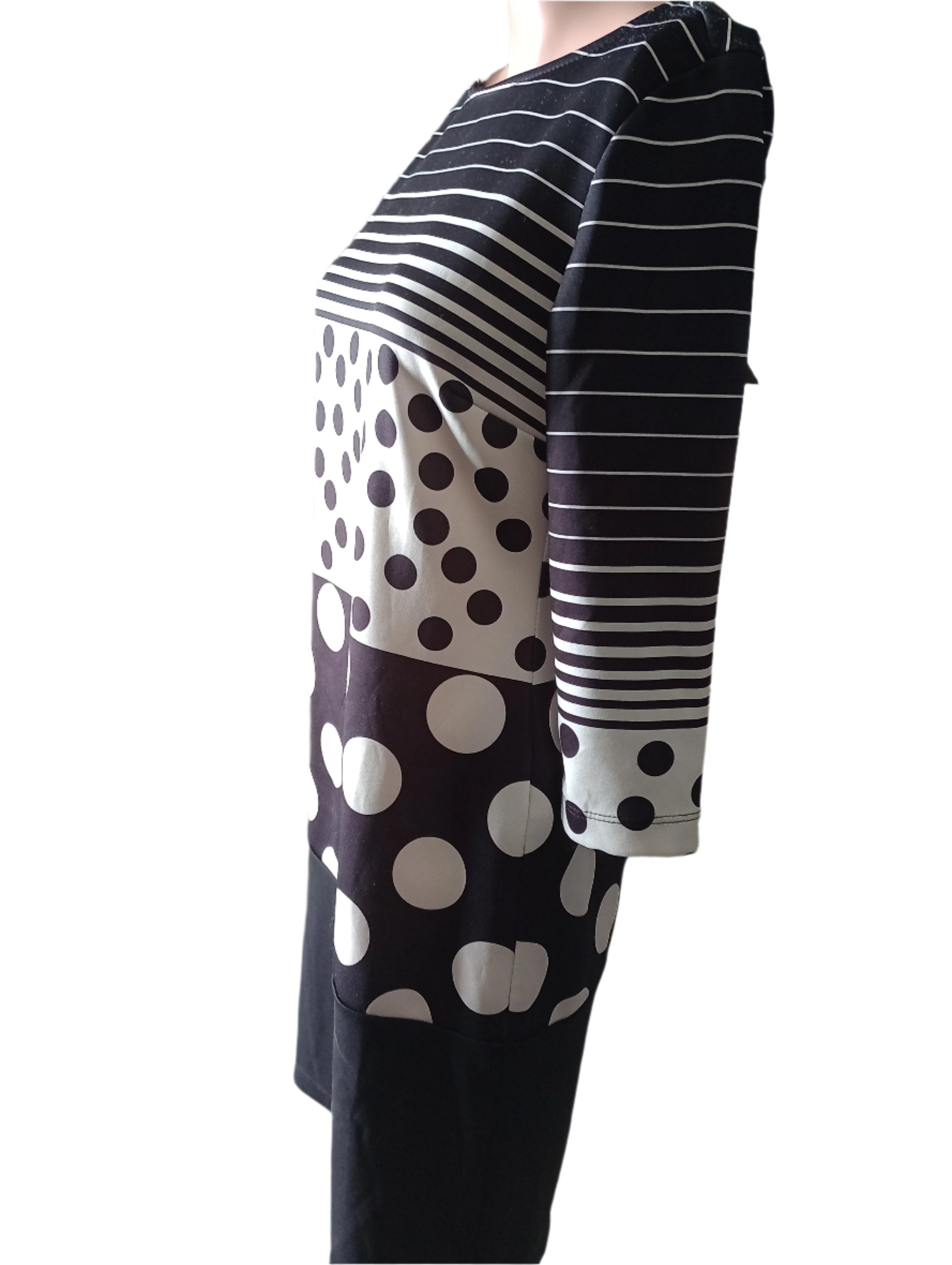 Betty Barclay Women's elegant dress, black and white