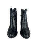 Women's genuine leather boots Mjus DENVER STUDS, black