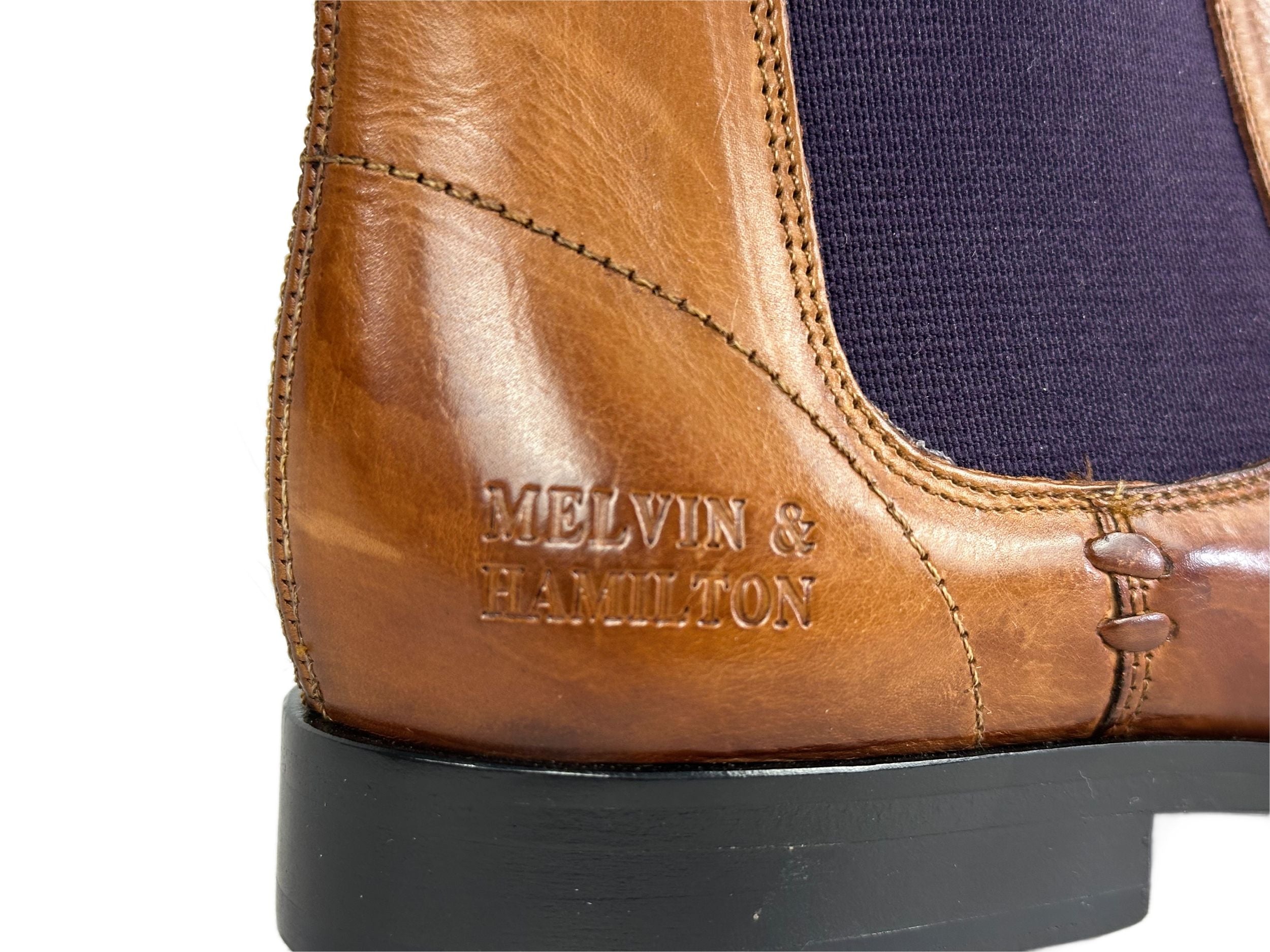 Дамски боти от естествена кожа Melvin & Hamilton "Susan 10", коняк