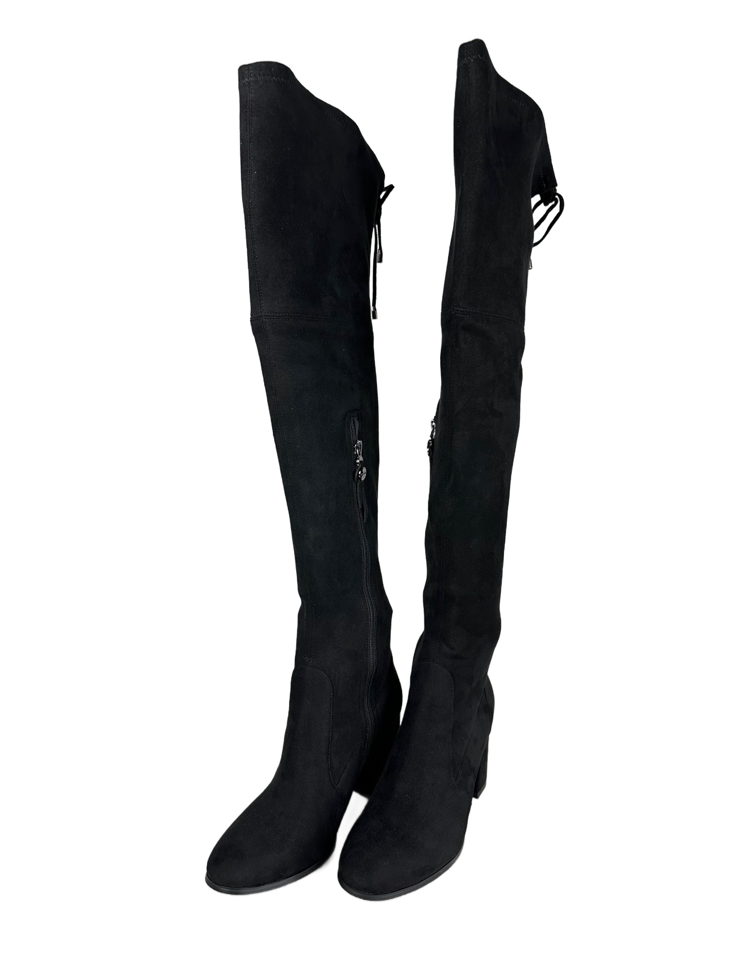 Braccialini women's suede ankle boots, black