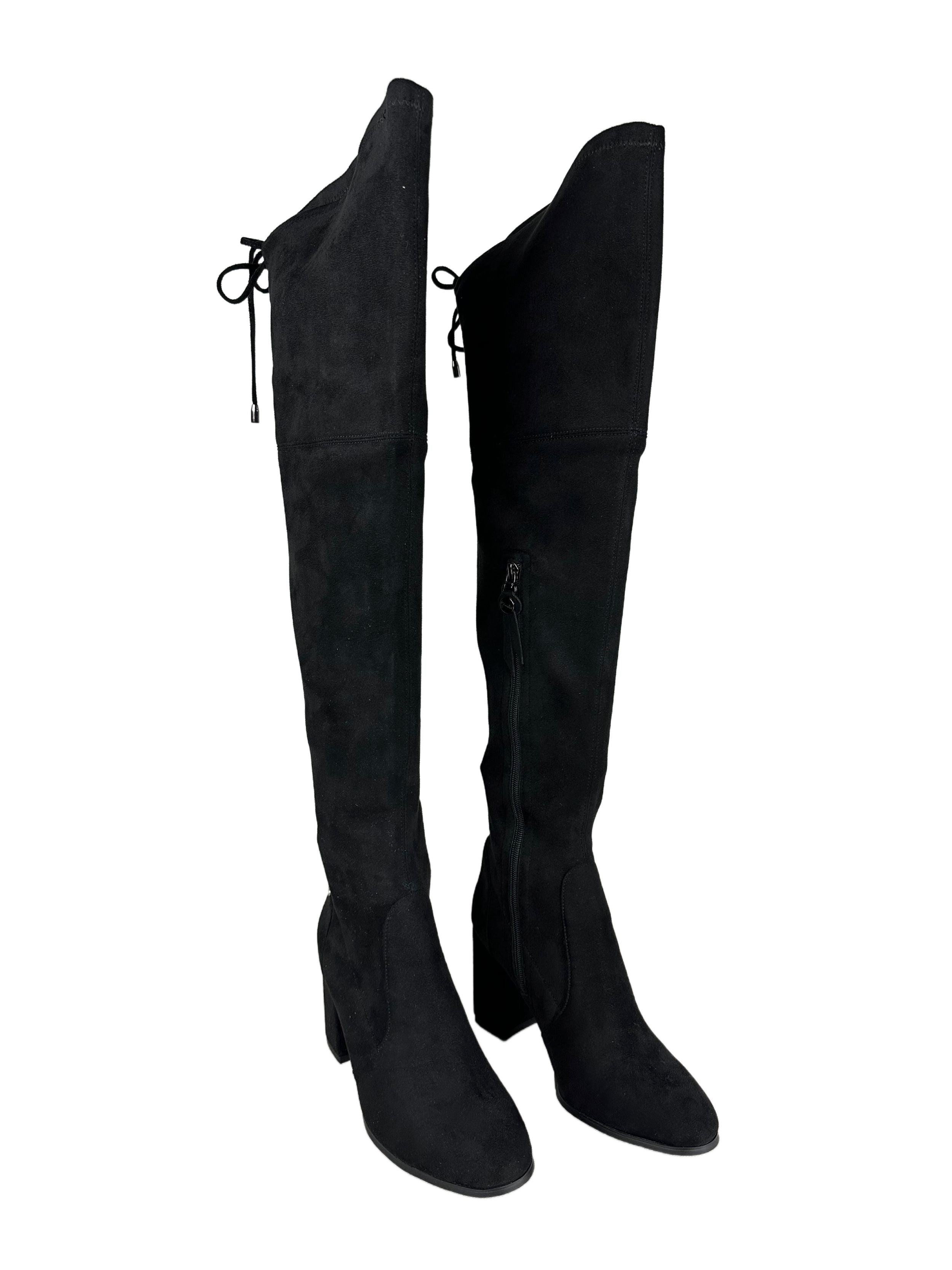 Braccialini women's suede ankle boots, black