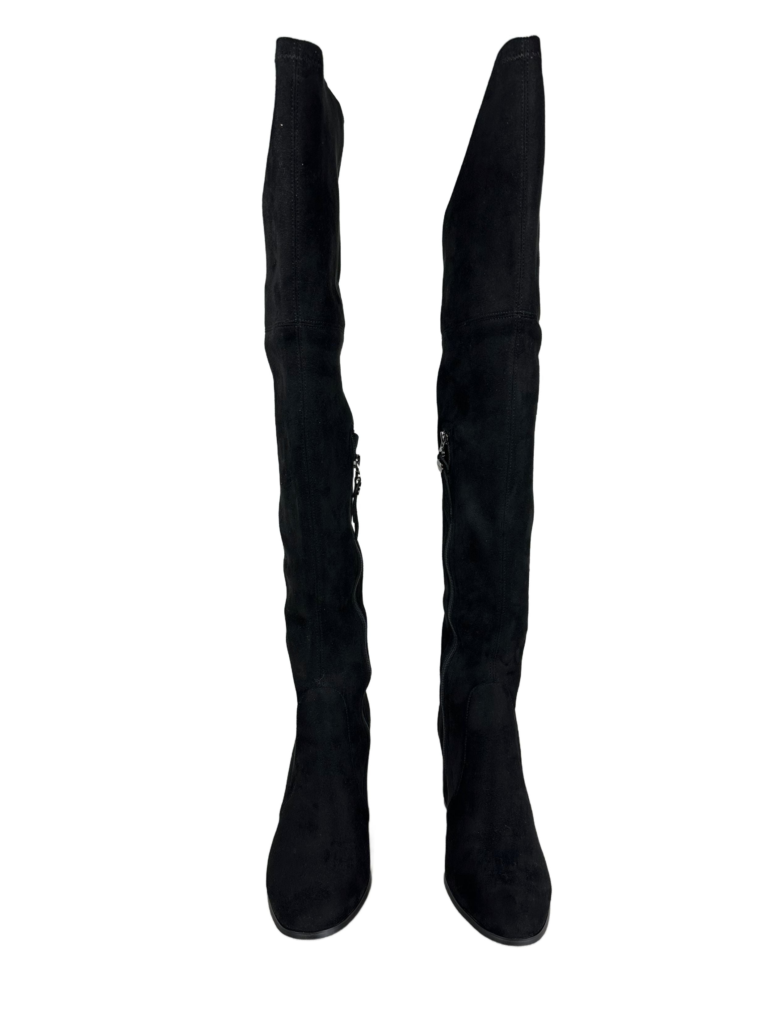 Braccialini women's suede ankle boots, black