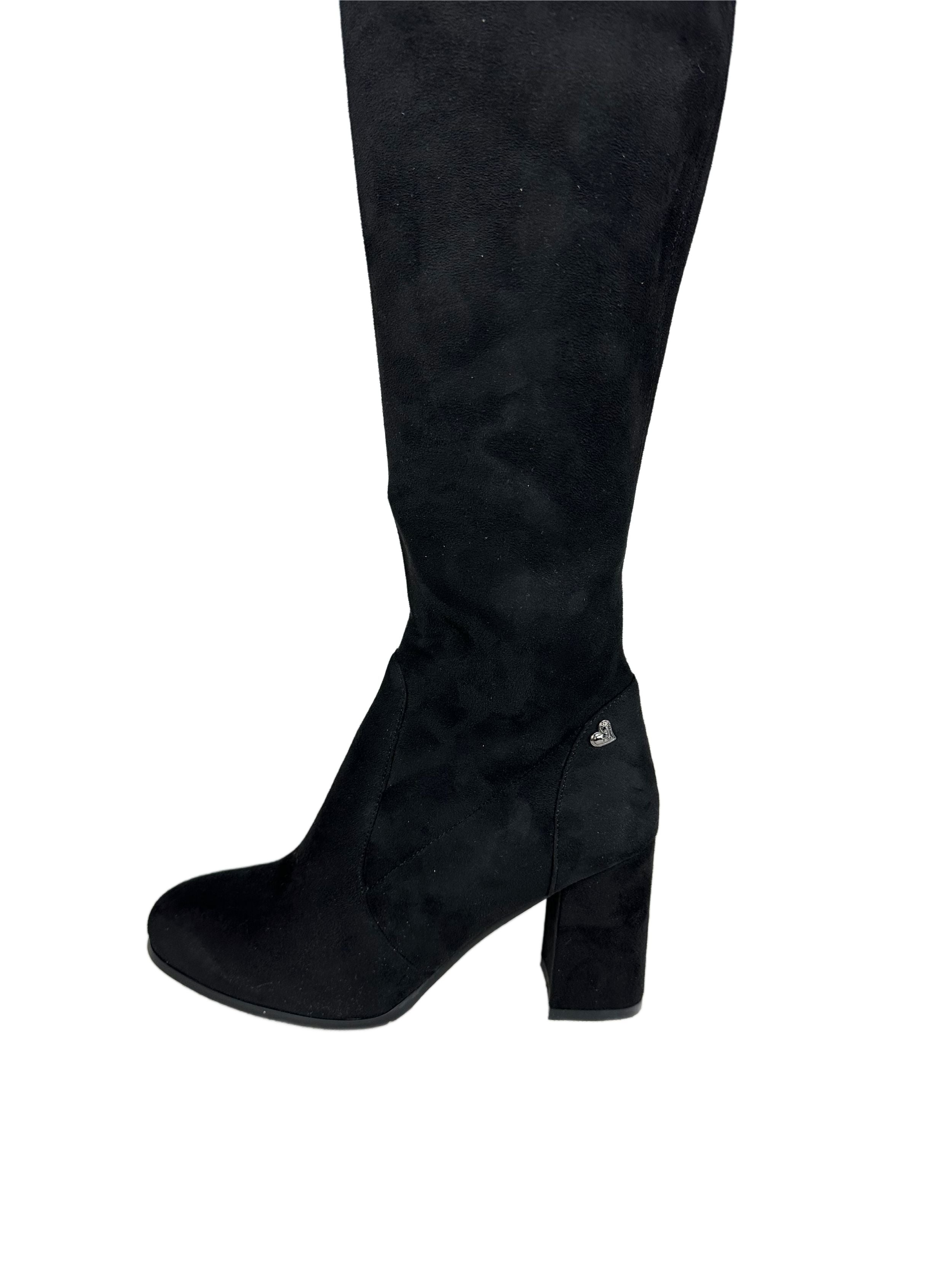 Braccialini women's suede ankle boots, black