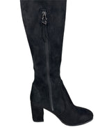 Braccialini women's suede ankle boots, black