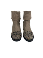Braccialini women's suede boots, brown