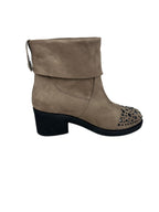 Braccialini women's suede boots, brown