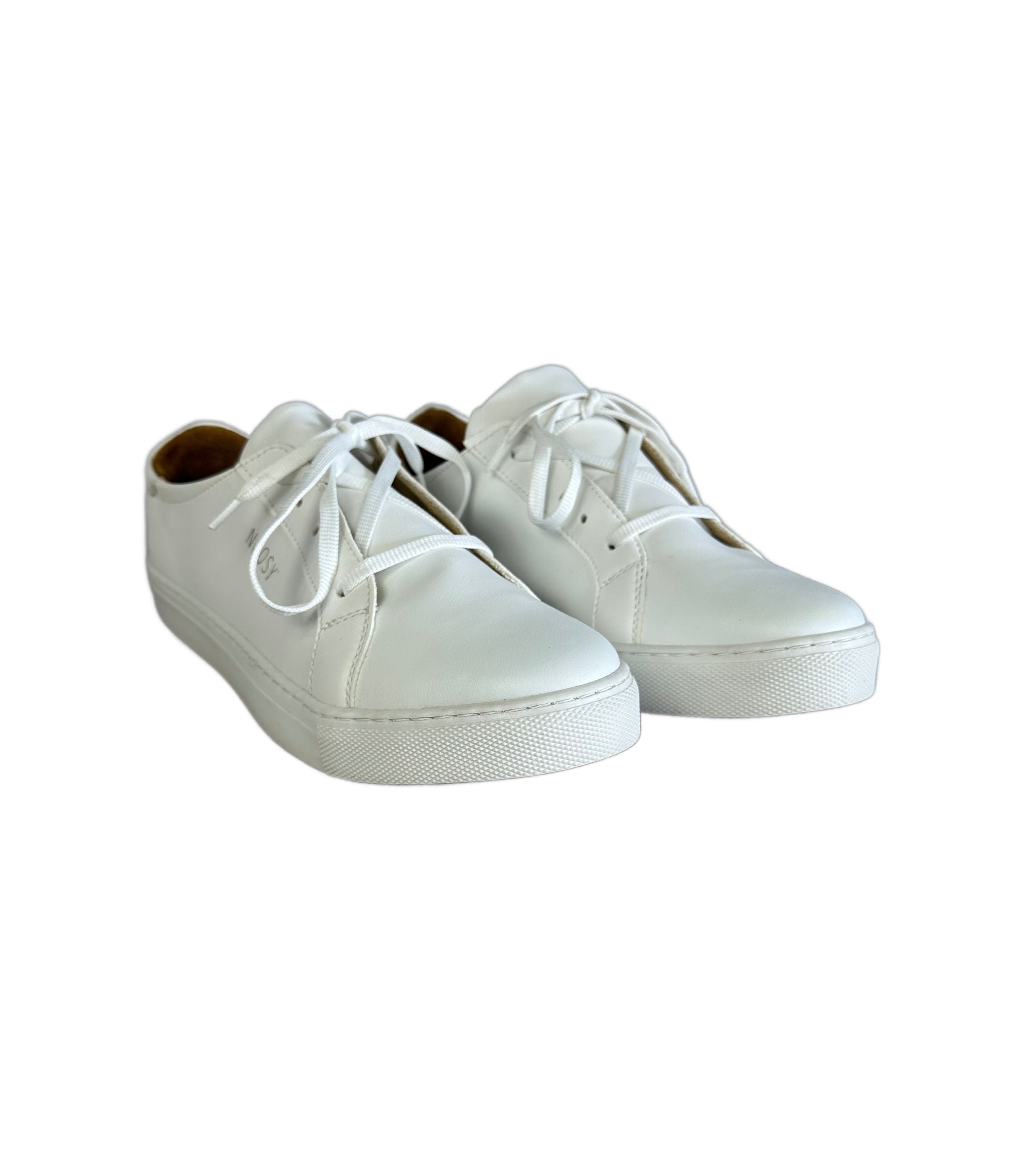 Women's eco-leather sneakers Noosy, white
