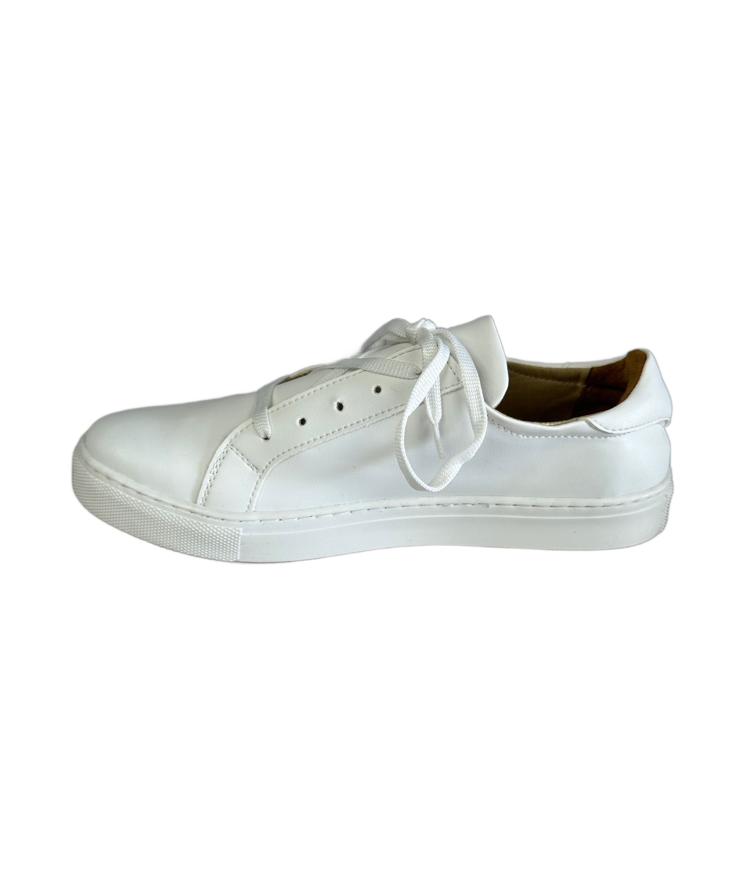 Women's eco-leather sneakers Noosy, white