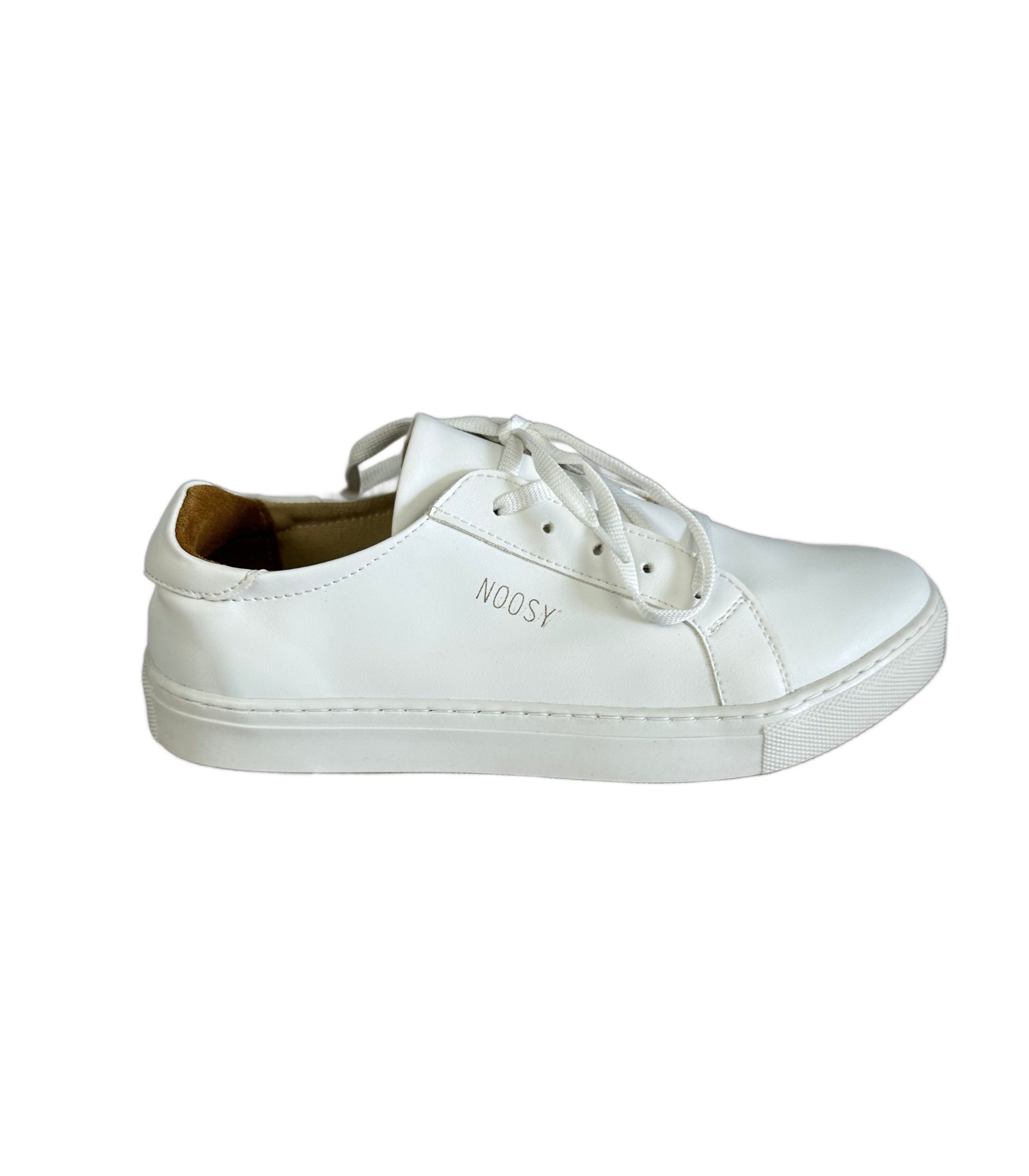 Women's eco-leather sneakers Noosy, white