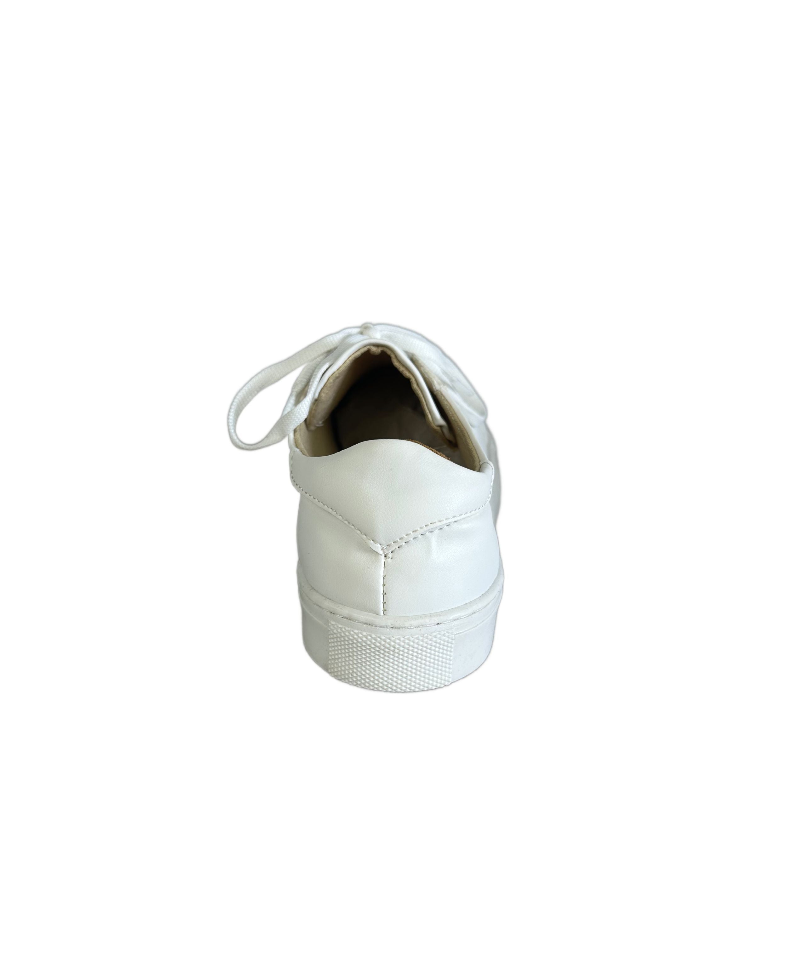 Women's eco-leather sneakers Noosy, white