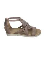Women's genuine leather sandals MJUS, beige