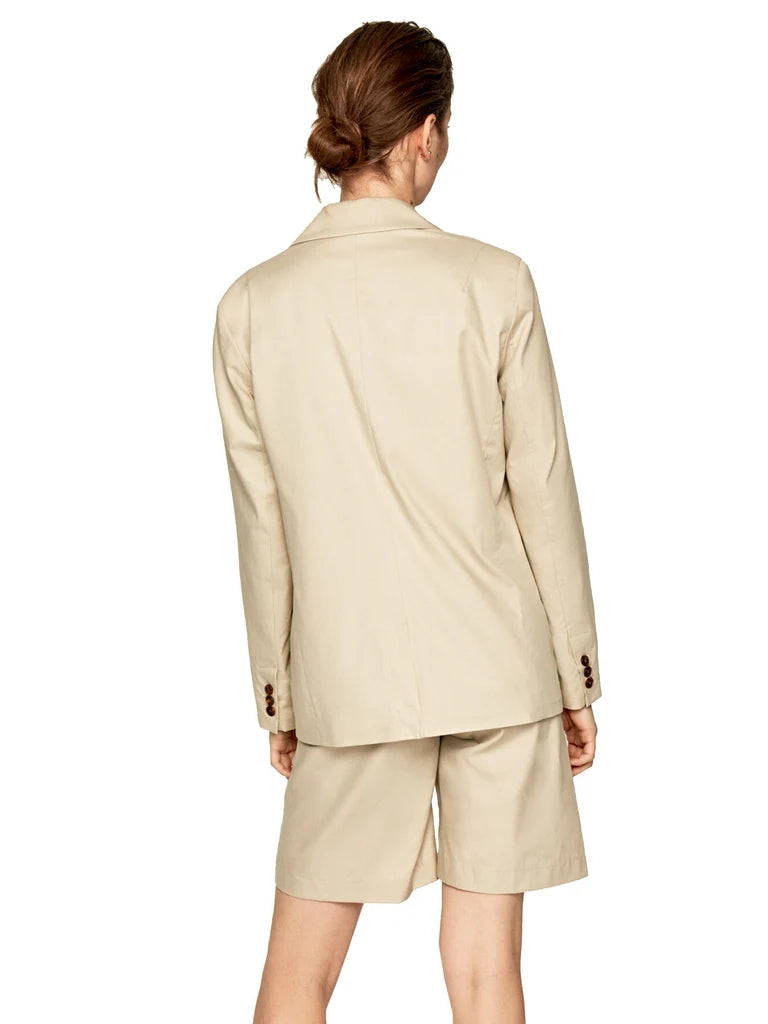 PEPE JEANS "Laetitia" – Elegant women's cotton twill bermuda shorts