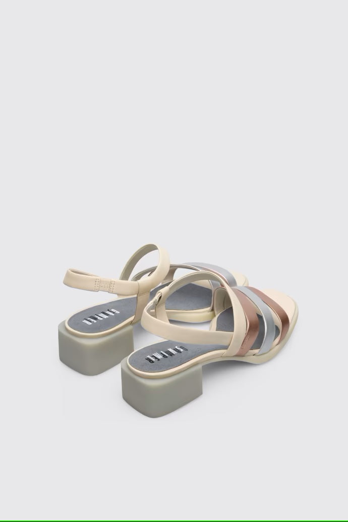 Elegant women's sandals made of genuine leather Camper Twins