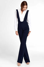 Women's elegant jumpsuit Nife, dark blue