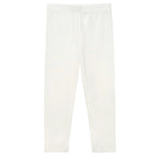 Set of 5 children's elastic cotton leggings 