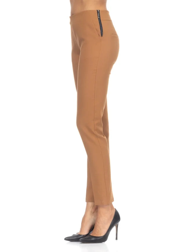 Classic women's trousers TANTRA, brown