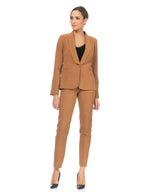 Classic women's trousers TANTRA, brown
