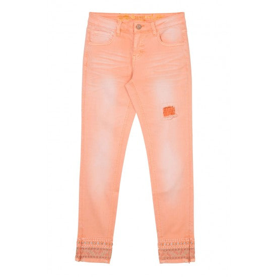 Cry Baby Denim Desigual Women's cotton jeans, orange