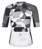 Kilpi Children's sports t-shirt with zipper, black and white