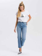 Women's cotton jeans Cross Jeans, blue