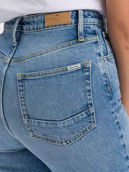 Women's cotton jeans Cross Jeans, blue