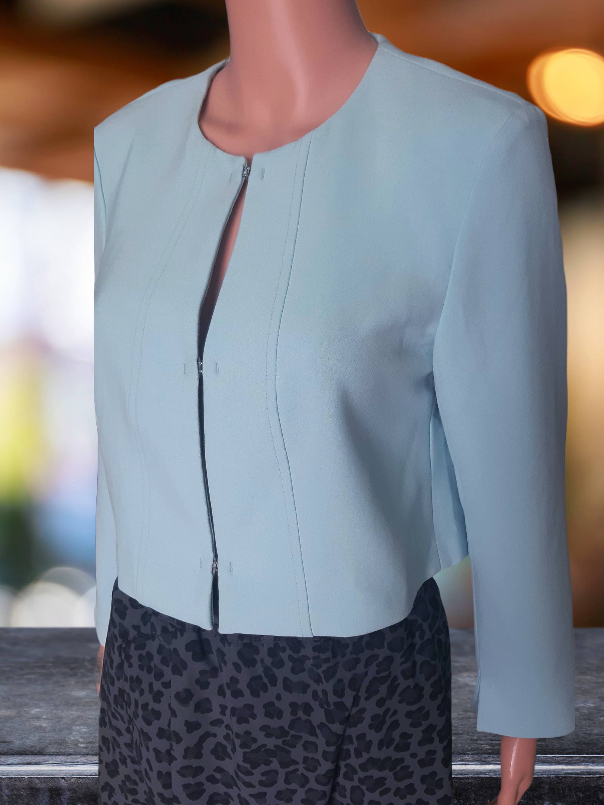 RIANI Women's short jacket, sky blue season 2025 
