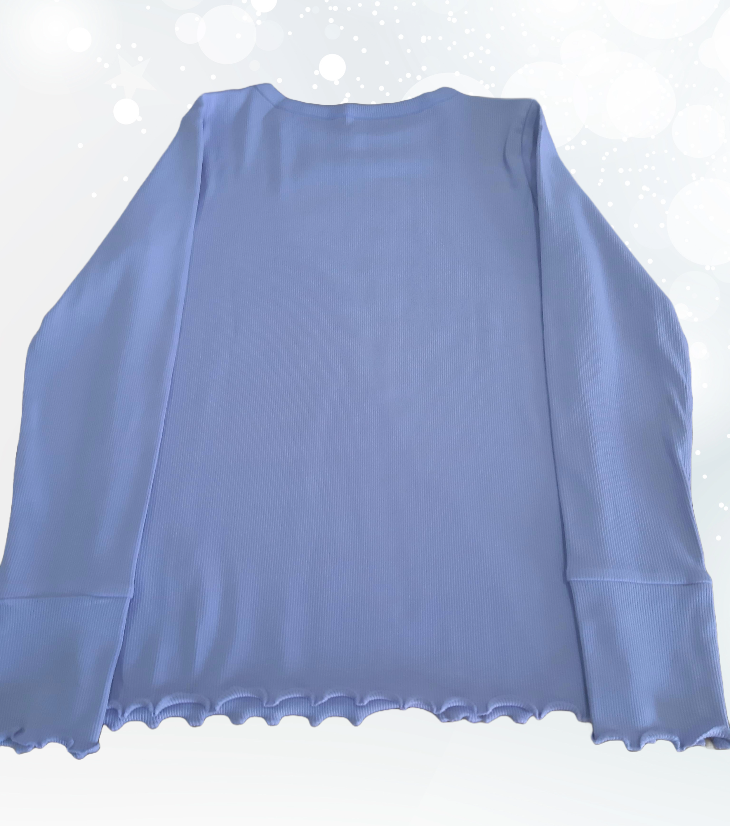 Children's cotton blouse for girls, purple