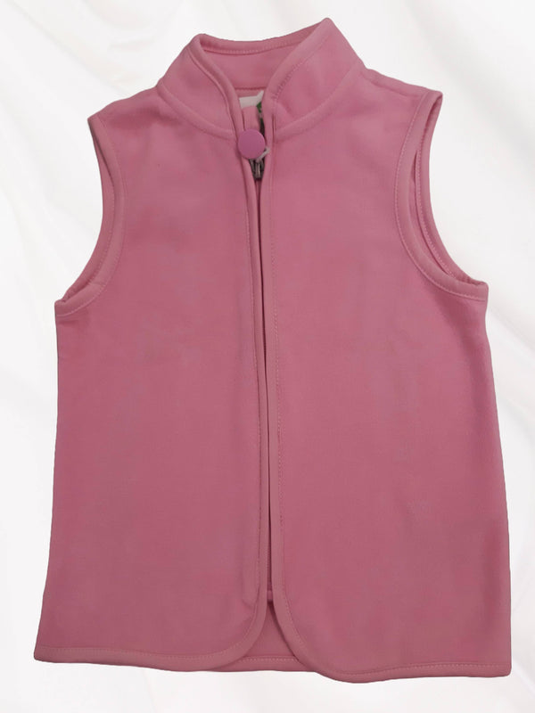 Children's sleeveless fleece jacket, blue 