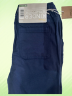 Children's cotton pants for boys, dark blue
