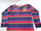 Children's cotton Polo Club blouse, multi-colored