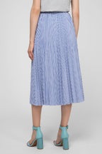 Women's blue pleated skirt Tommy Hilfiger DAISY