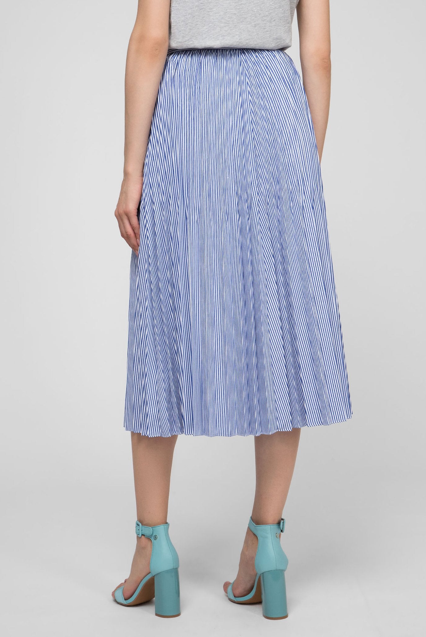 Women's blue pleated skirt Tommy Hilfiger DAISY