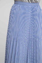 Women's blue pleated skirt Tommy Hilfiger DAISY