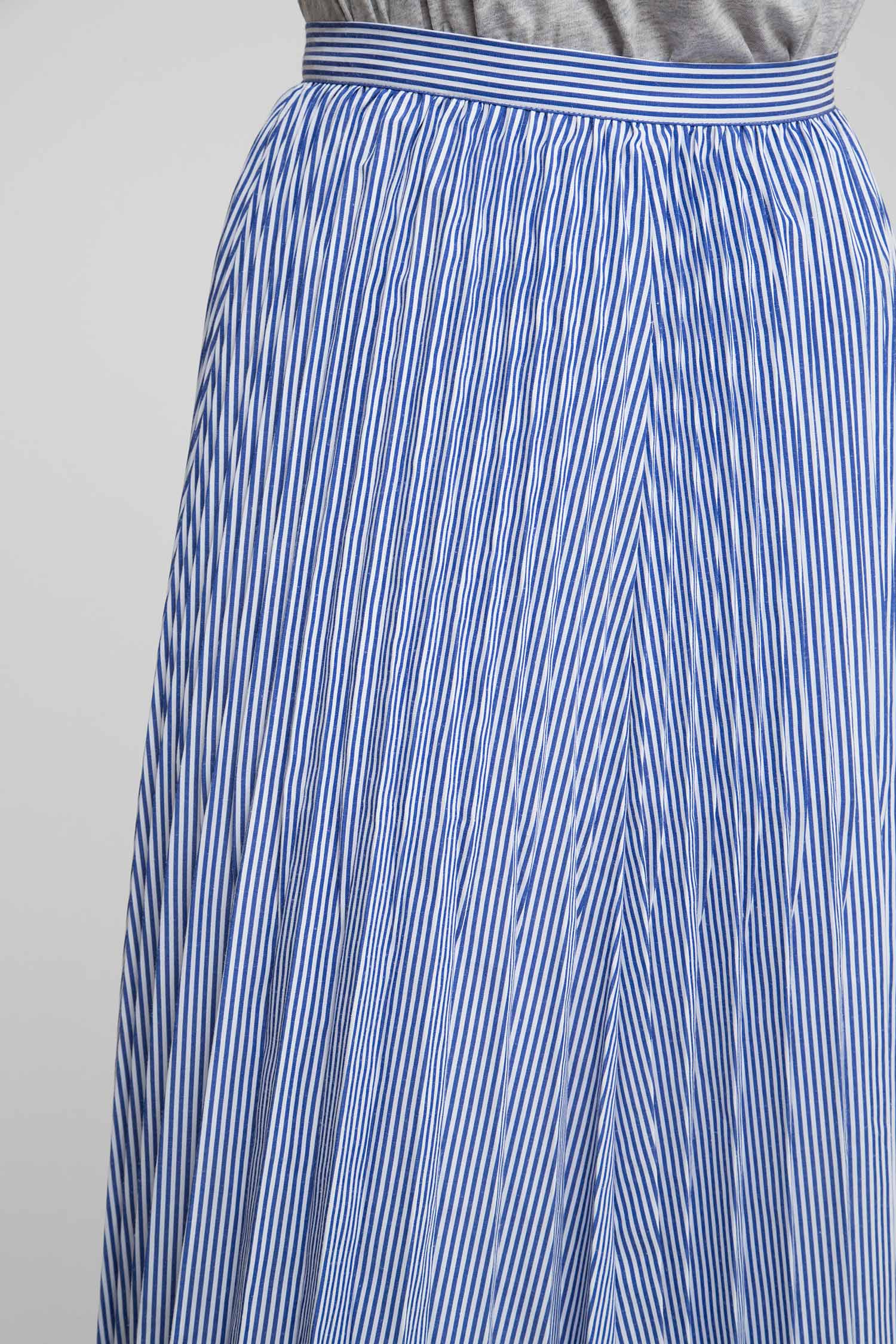 Women's blue pleated skirt Tommy Hilfiger DAISY