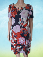 Women's cotton multi-colored dress Vera Mont